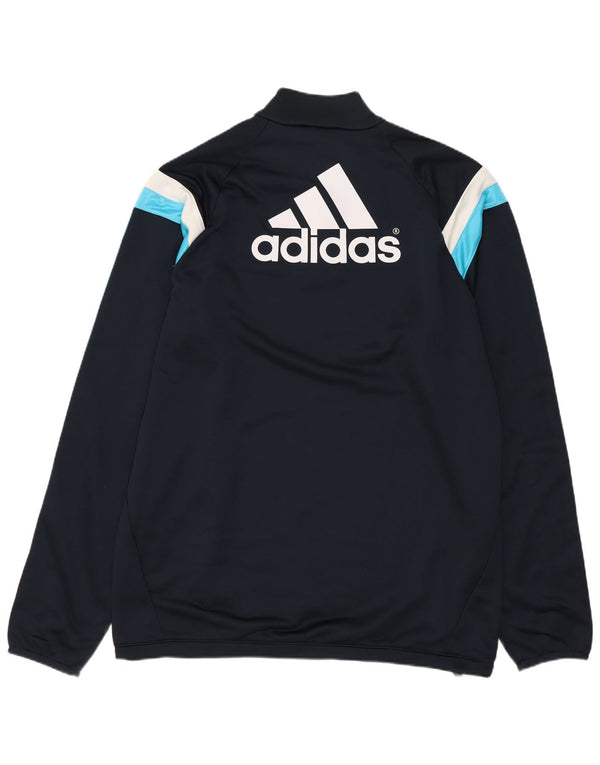Adidas Herre Chelsea FC Grafisk Pullover Træningsdragt Top Medium Navy Blue