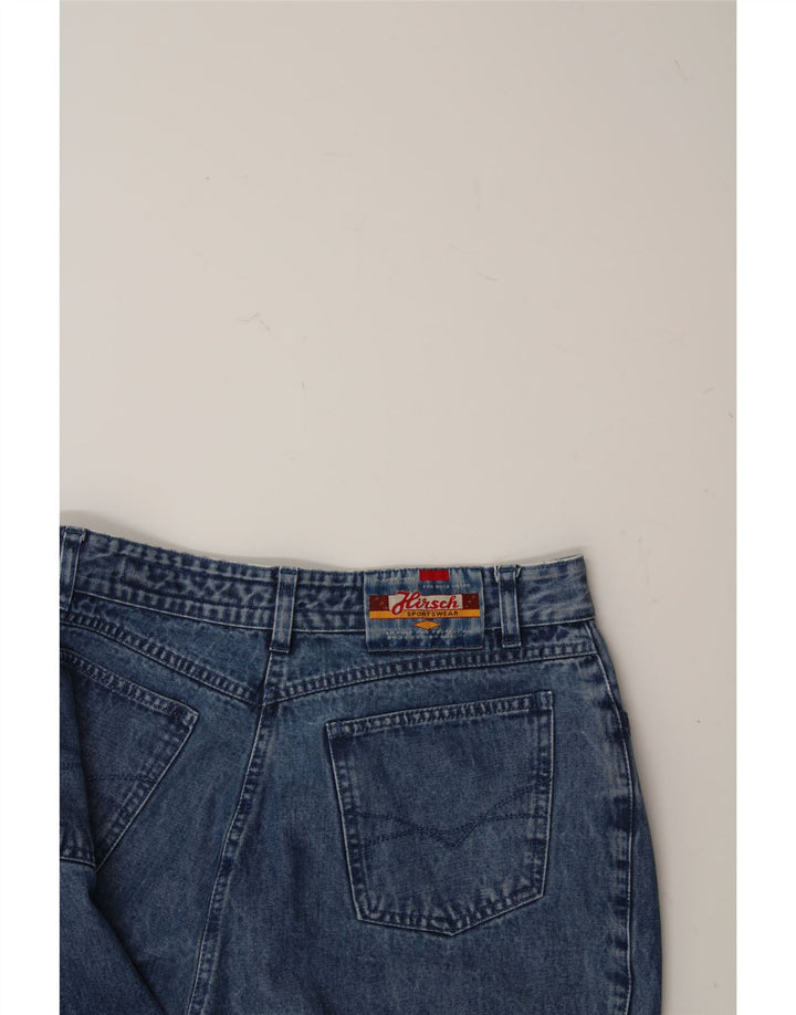 HIRSCH Womens Tapered Jeans IT 42 Medium W28 L27 Blue Cotton Vintage Hirsch and Second-Hand Hirsch from Messina Hembry 
