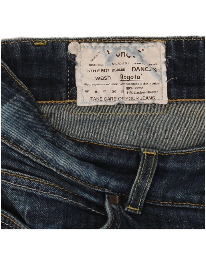DONDUP Dame Slim Jeans W32 L26 Blå Bomuld