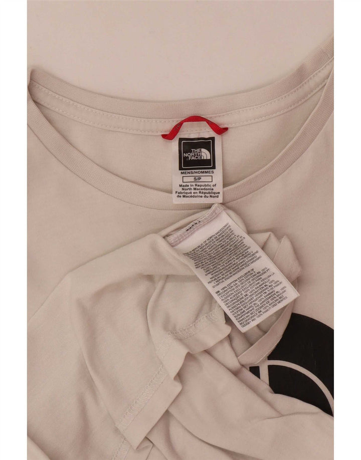 The North Face Herre grafisk T-shirt Top Lille hvid bomuld