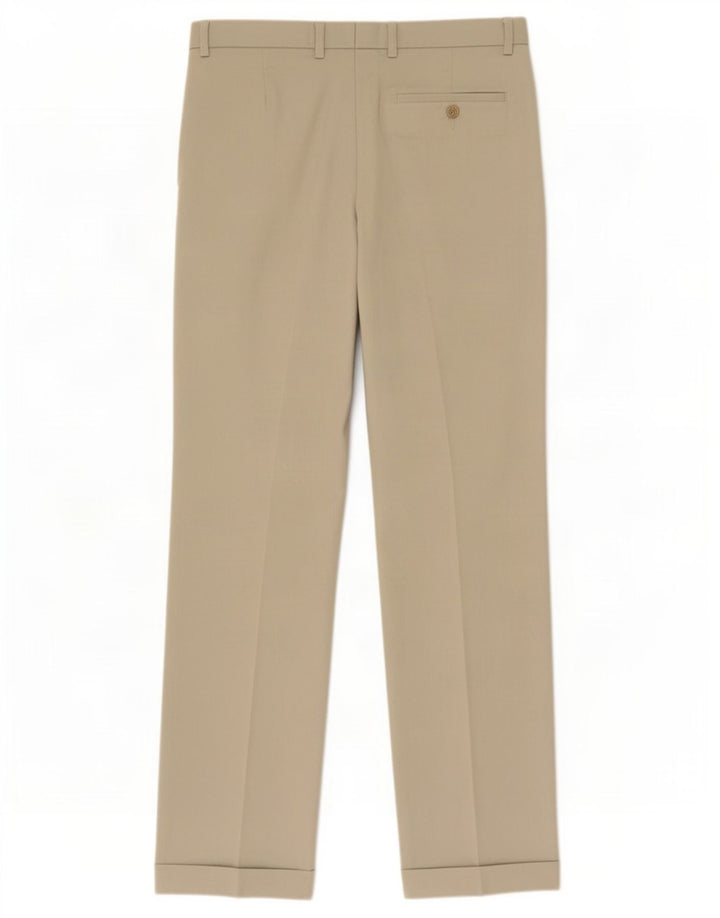 Marks & Spencer Herre Pegged Casual Bukser W32 L31 Grøn Polyester