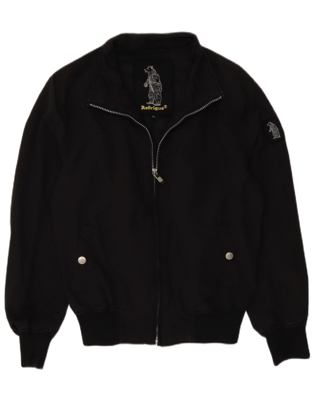 Refrigue Boys Bomber Jacket 13-14 År Sort Nylon
