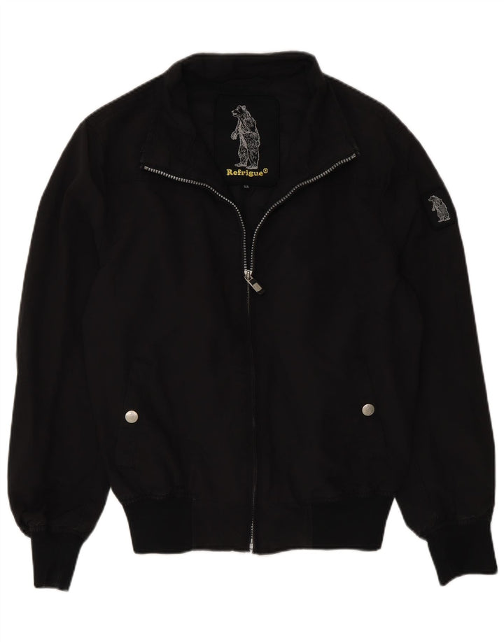 Refrigue Boys Bomber Jacket 13-14 År Sort Nylon