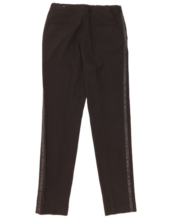Zara drenge lige chinobukser 13-14 år W28 L29 sort polyester