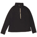 UNDER ARMOR Dame Grafisk Pullover Træningsdragt Top UK 14 Large Sort
