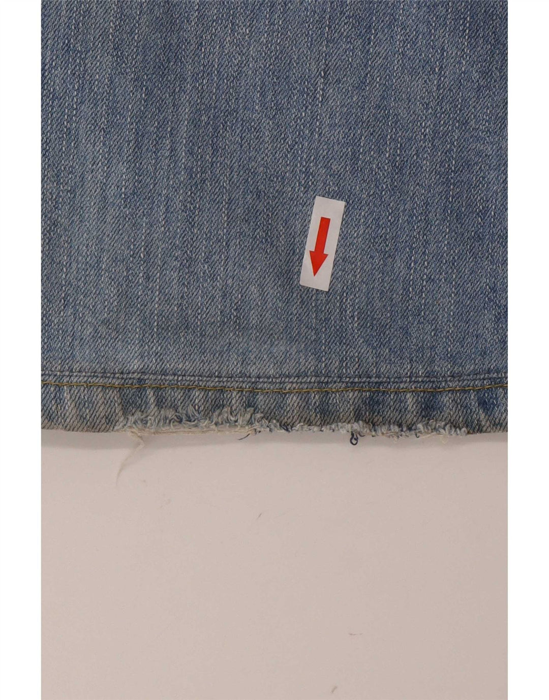 Vintage Dame Bootcut Jeans W32 L28 Blå Bomuld
