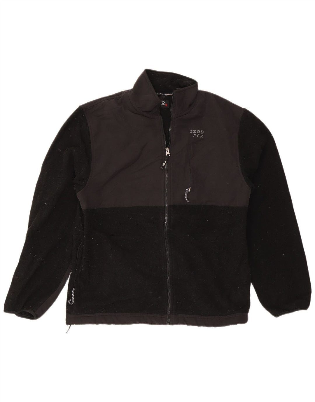 IZOD Fleecejakke til mænd UK 38 Medium Sort Polyester