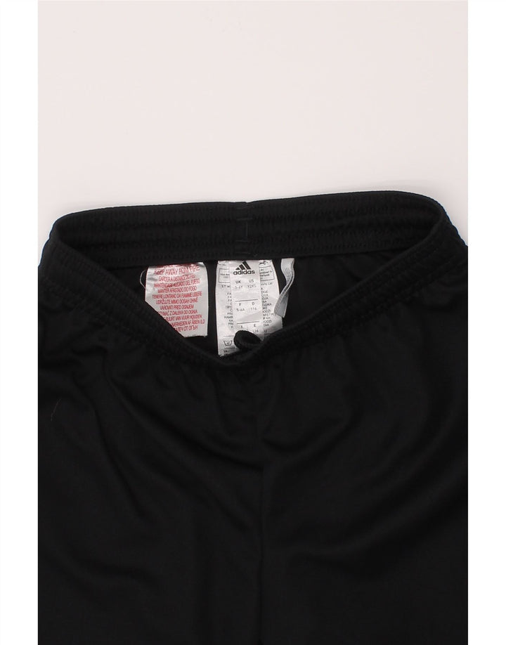 ADIDAS Boys Climalite Sportshorts 5-6 år Sort polyester