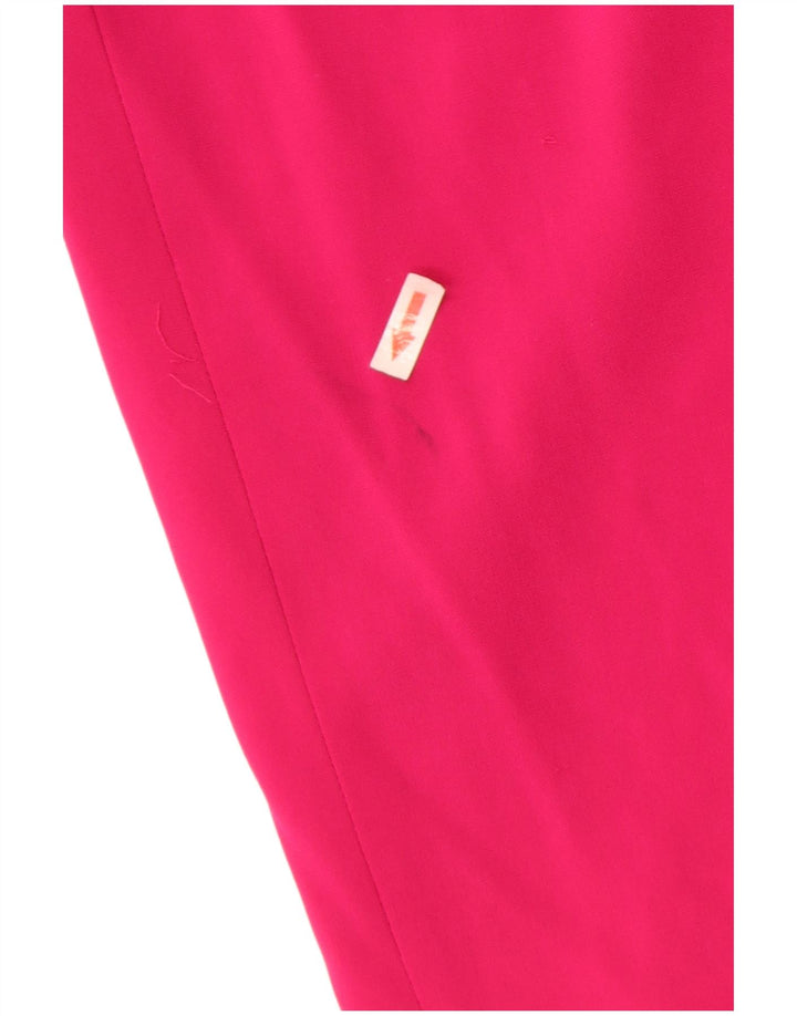 Coast Kvinders Ærmeløs Skede Kjole UK 12 Medium Pink Triacetat