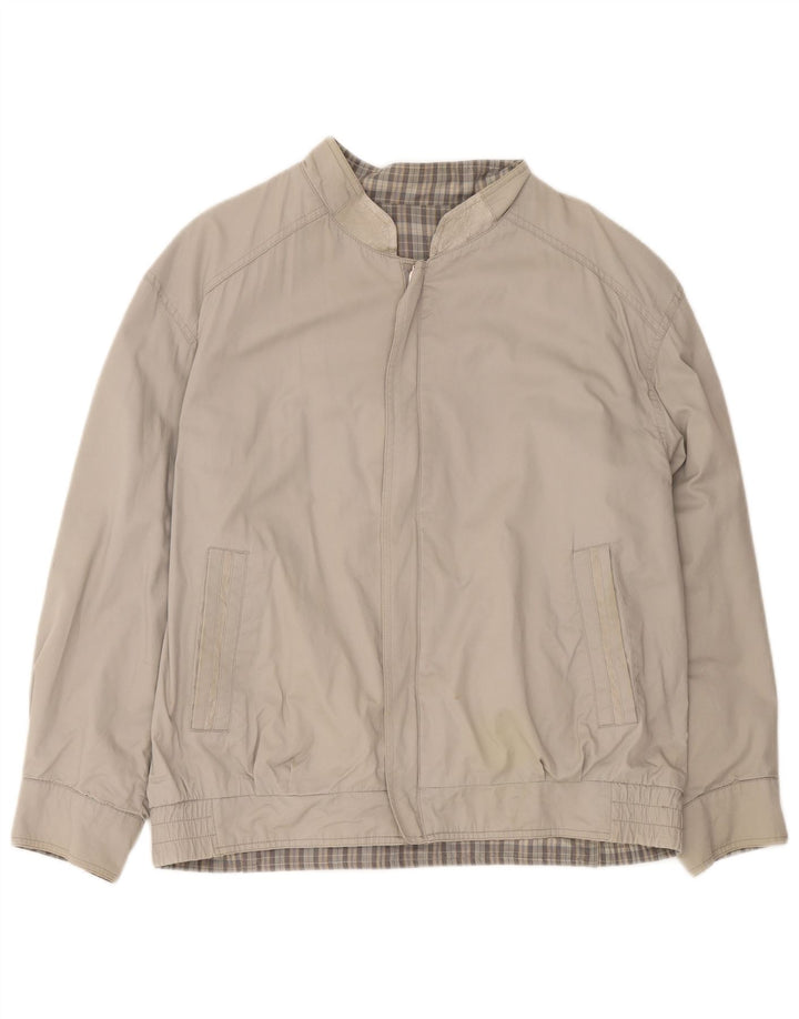 Vintage bomberjakke til mænd UK 42 XL Grå