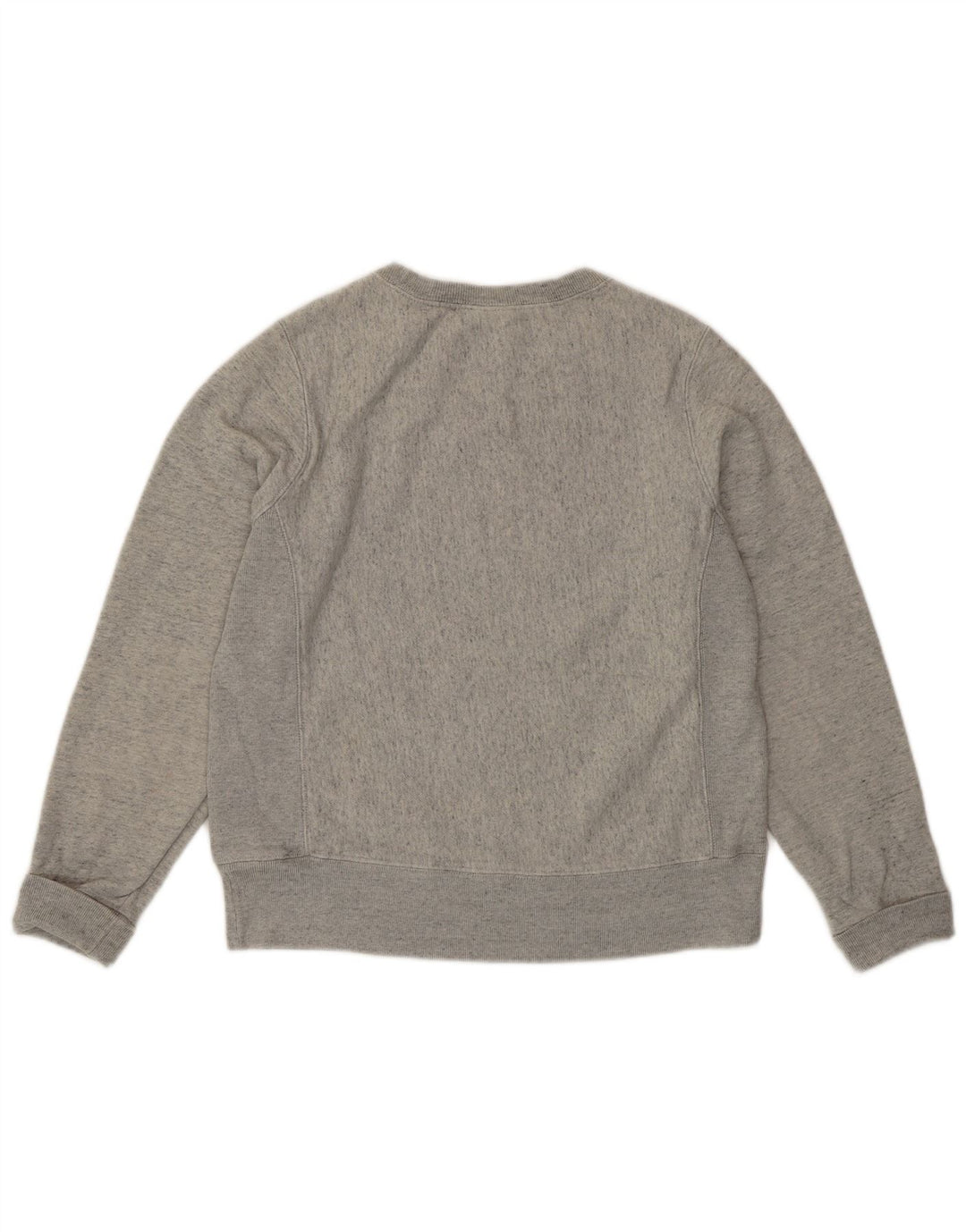 Champion Dame Grafisk Sweatshirt Jumper UK 10 Lille Grå Bomuld