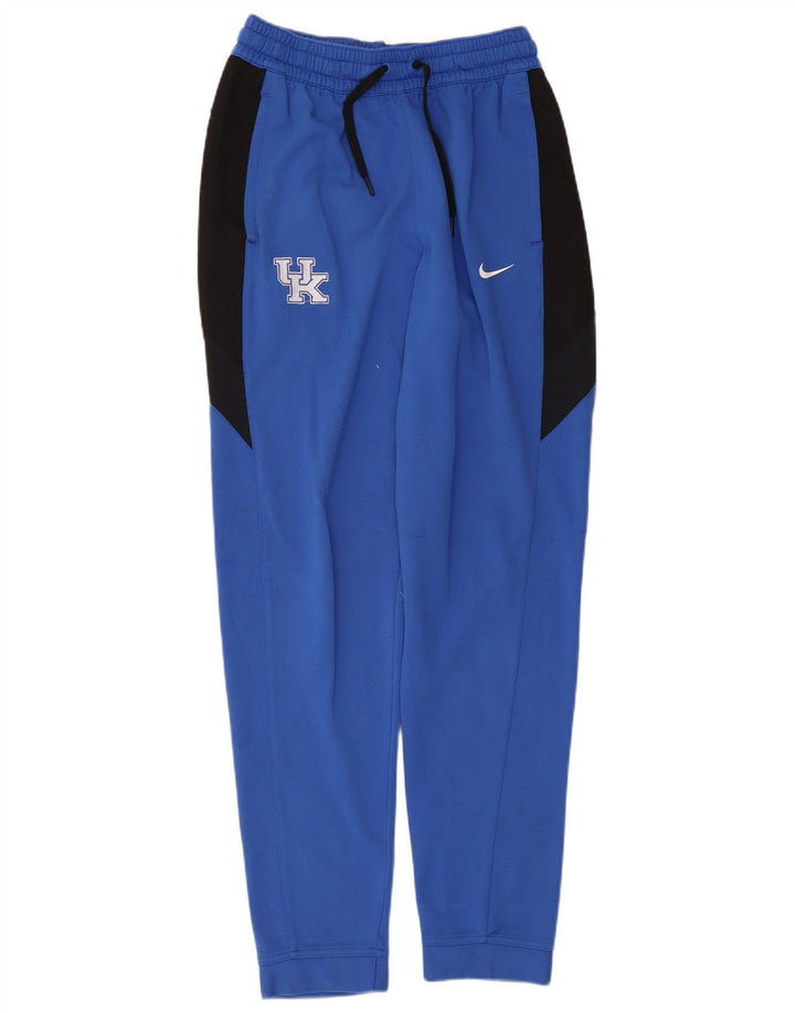 Nike Herre Dri Fit træningsdragt Bukser Joggers Medium Blue Colourblock
