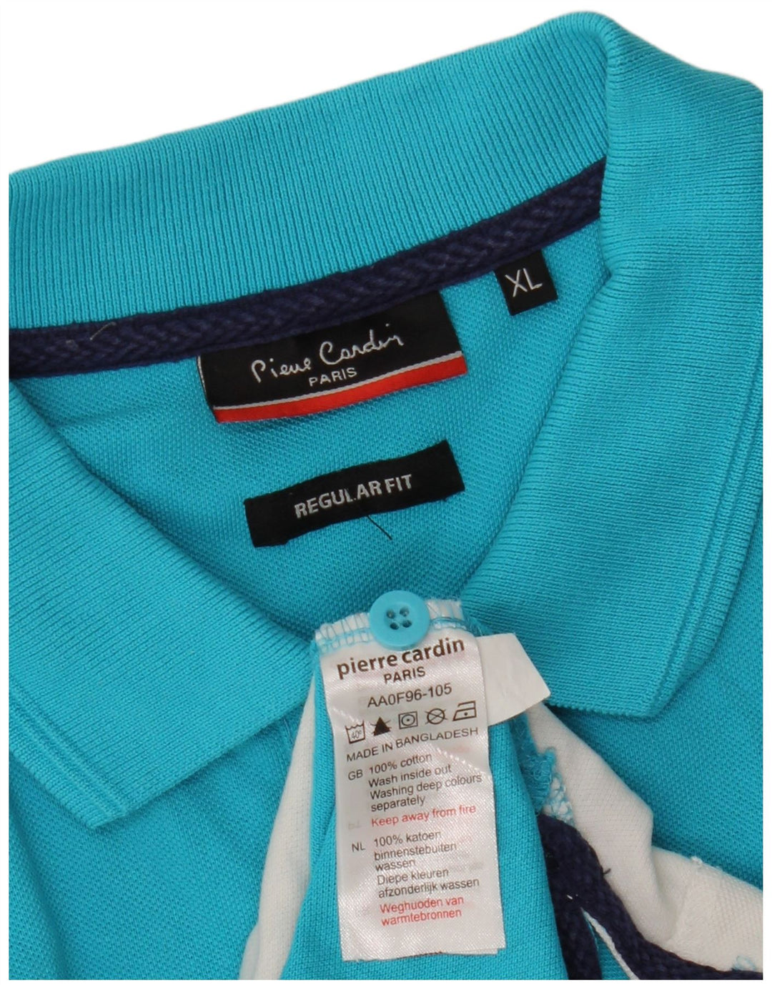 Pierre Cardin Herre Regular Fit Polo Shirt XL Flerfarvet Colourblock