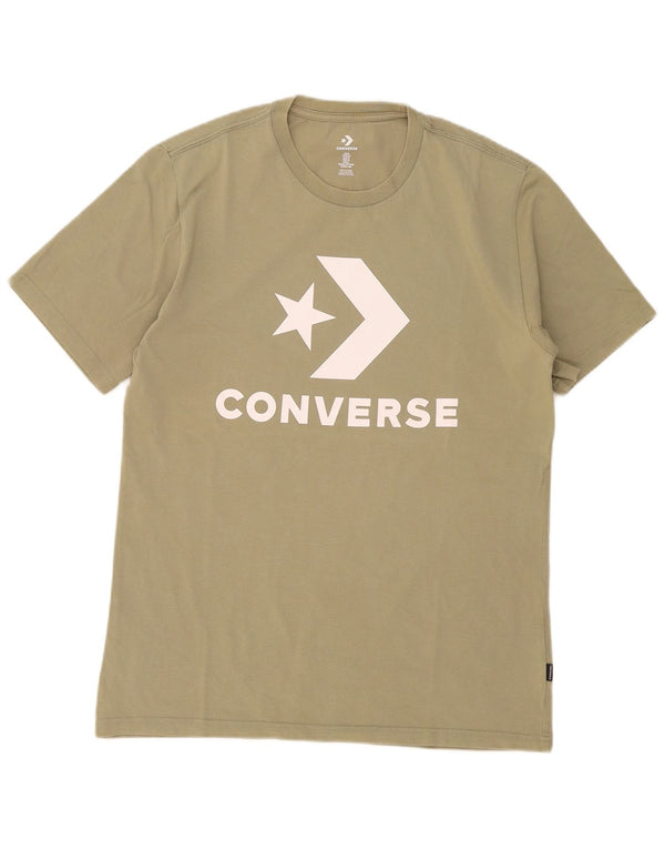 Converse grafisk t-shirt til mænd, medium Khaki Bomuld