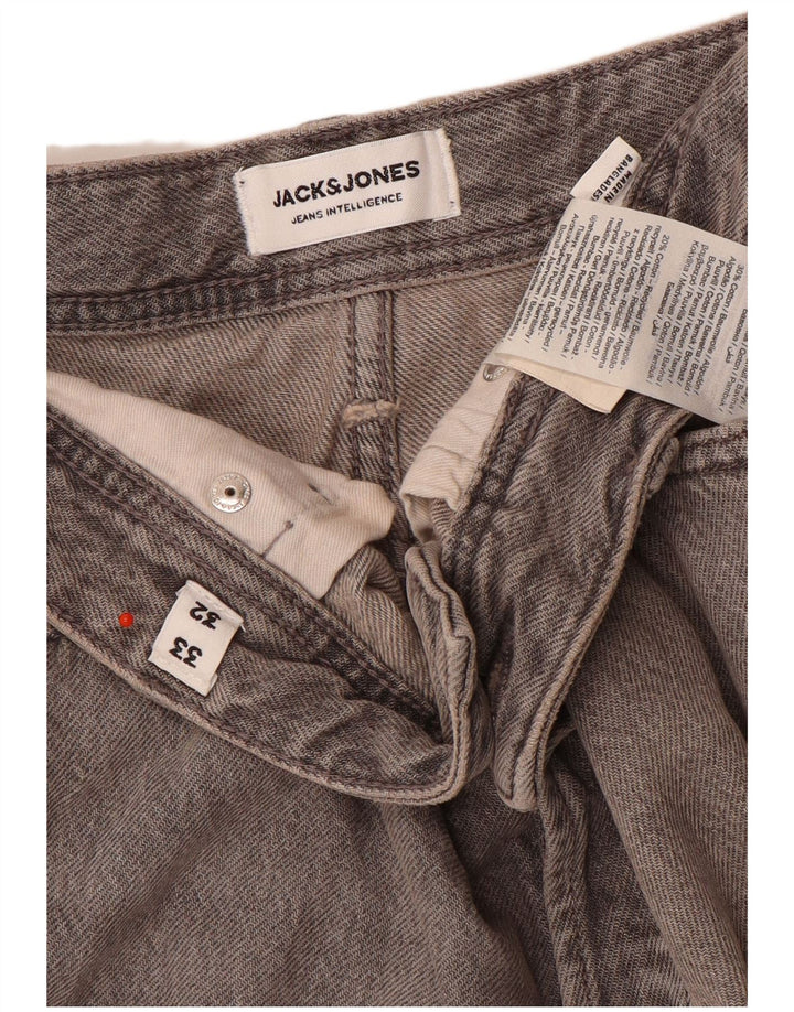 Jack & Jones Herre Slim Jeans W33 L32 Grå Bomuld