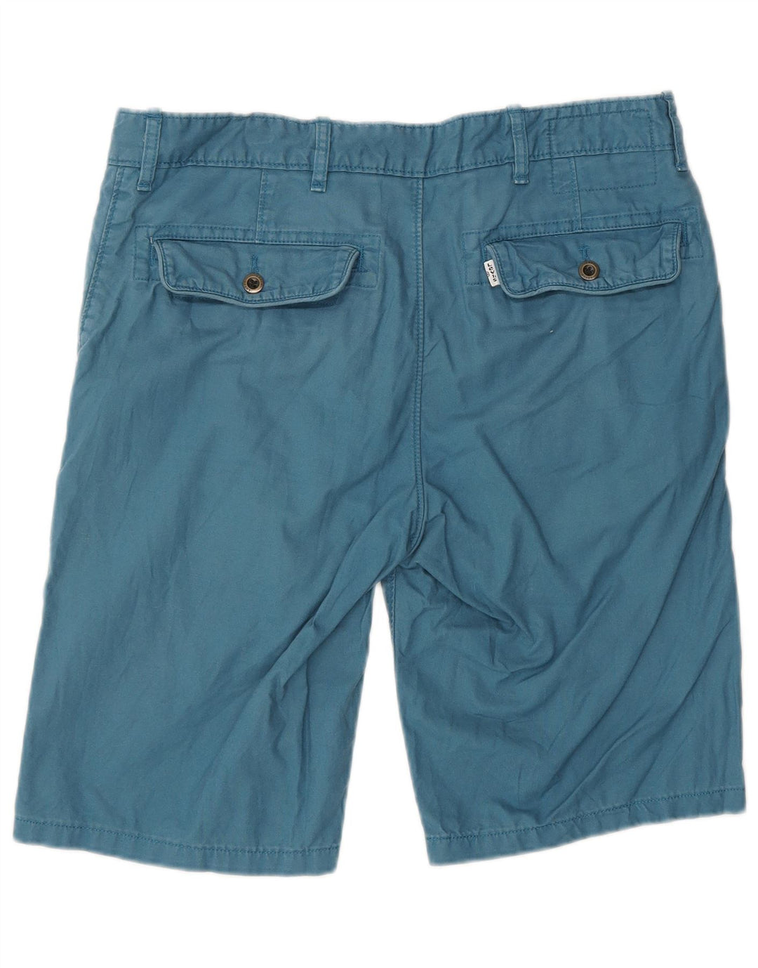 LEVI'S Chino-shorts til kvinder W32, store blå bomuld