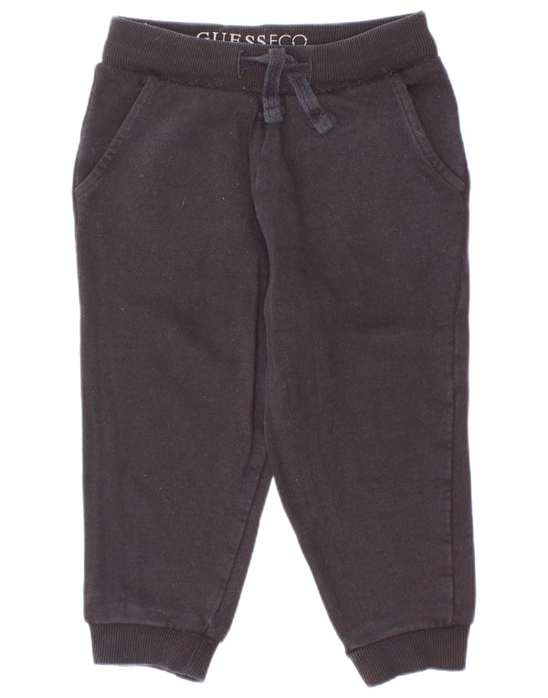 Guess Baby Boys Joggers Træningsdragt Bukser 18-24 måneder Sort