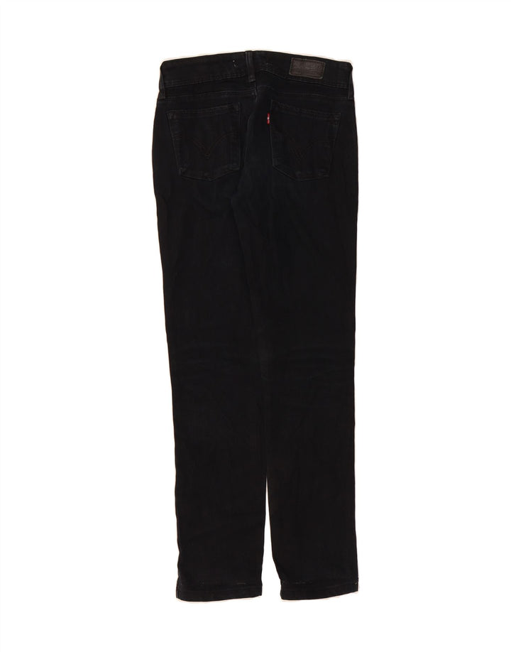 LEVI'S Womens 571 Slim Jeans W30 L30 Black Vintage Levi's and Second-Hand Levi's from Messina Hembry 
