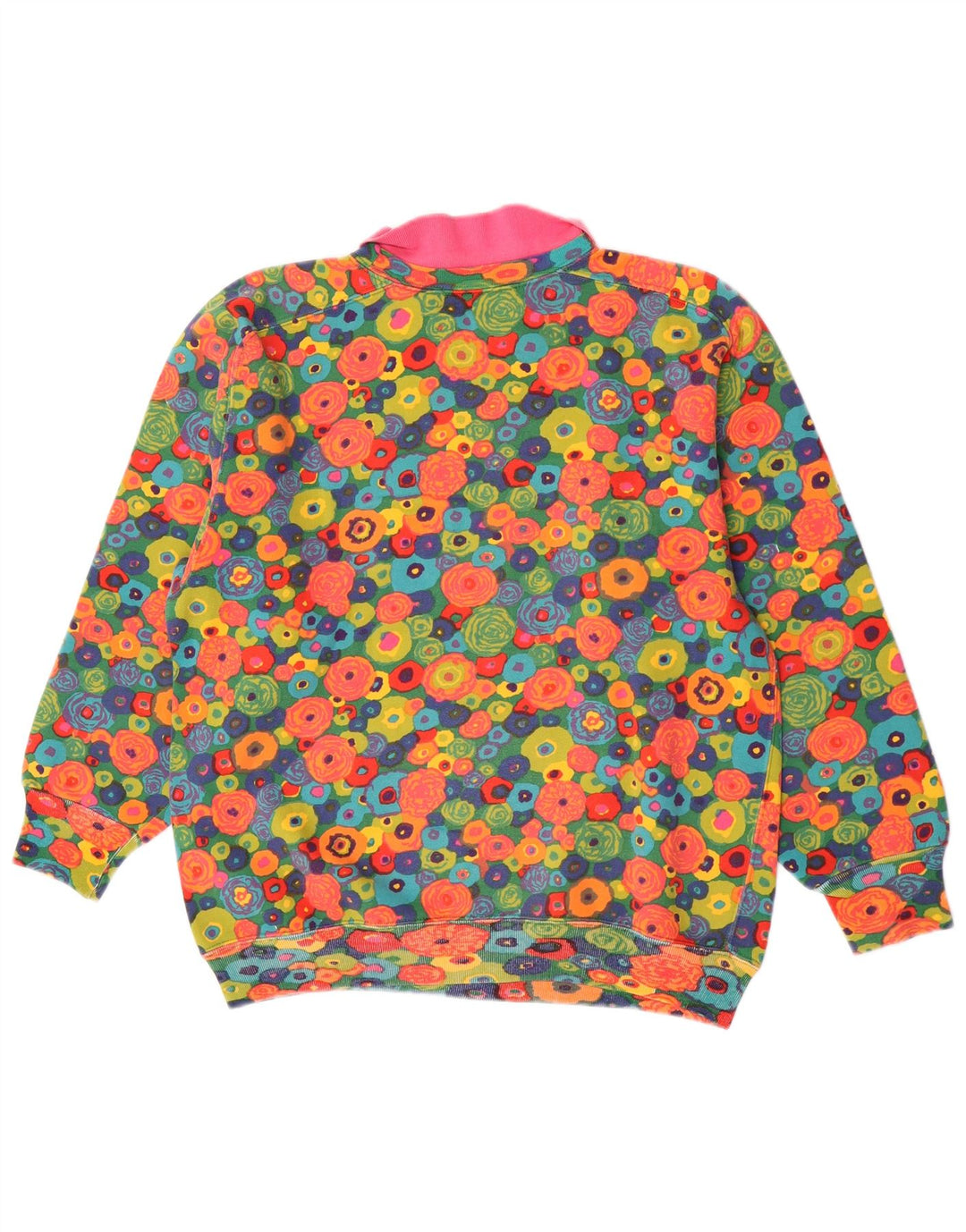 Bedste Firma Dame Sweatshirt Jumper US 8 Medium Multicolored Floral