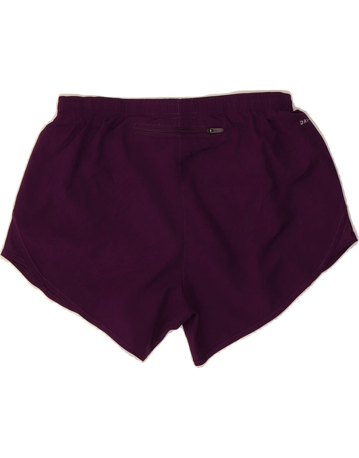 NIKE Womens Dri Fit Sport Shorts UK 10 Small  Purple Polyester Vintage Nike and Second-Hand Nike from Messina Hembry 