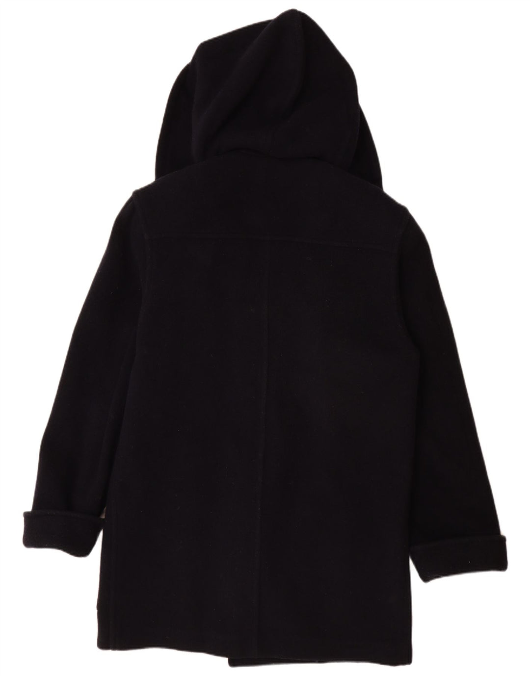 Pierre Cardin Herre Hooded Duffle Coat IT 50 Large Navy Blue Uld