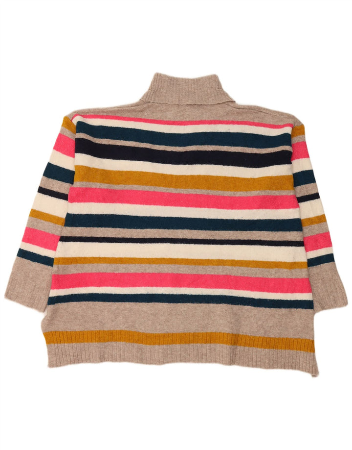 Marks & Spencer Dame Rullehals Sweater UK 18 XL Flerfarvet