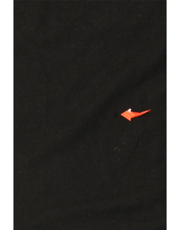 ARMANI EXCHANGE Herre Crew Neck Jumper Sweater UK 10 Small Black