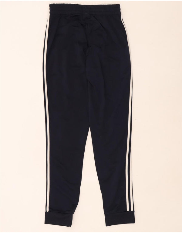Adidas Mens Tracksuit Trousers Joggers UK 36/38 Small Navy Blue Polyester