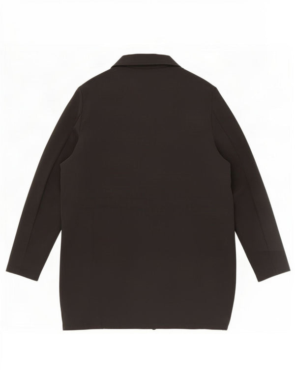 Zara Womens Oversized Open Cardigan Top UK 6 XS Sort Polyester
