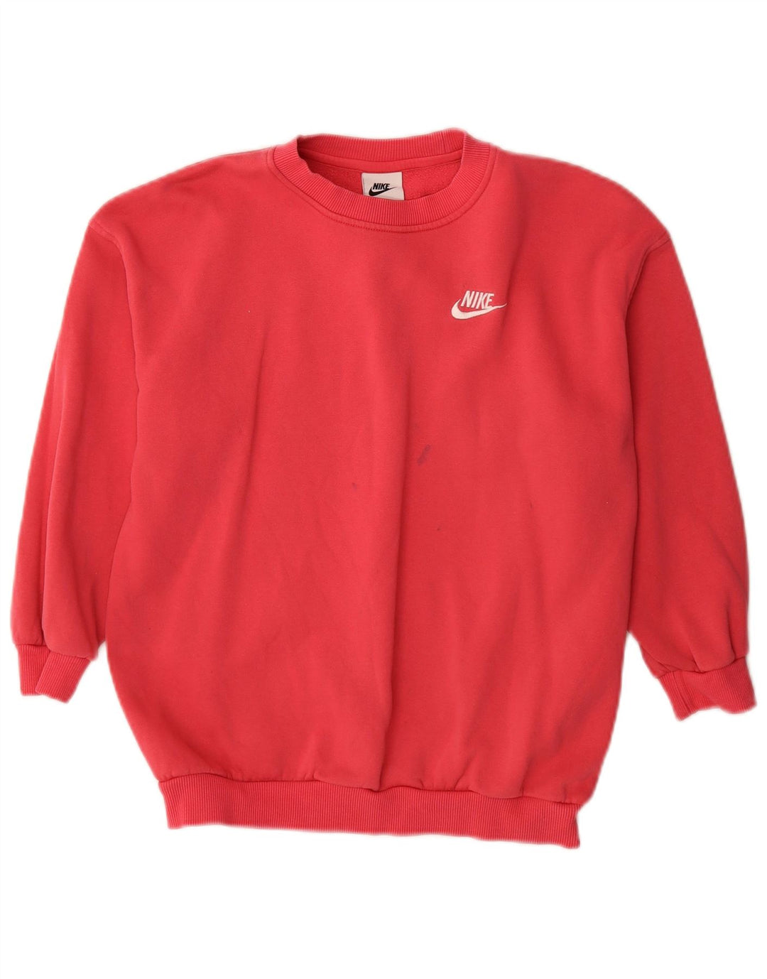 Nike Girl Sweatshirt Jumper 10-11 år Medium Pink Bomuld