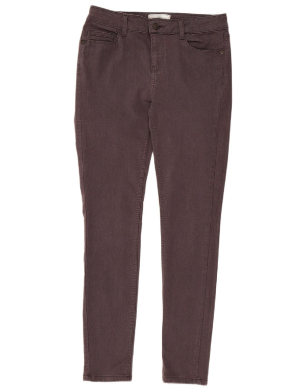 Fat Face Dame Skinny Jeans UK 10 Small W30 L29 Grå Bomuld