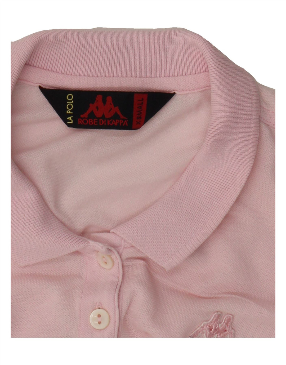 KAPPA Womens Polo Shirt UK 6 XS Pink Vintage Kappa and Second-Hand Kappa from Messina Hembry 