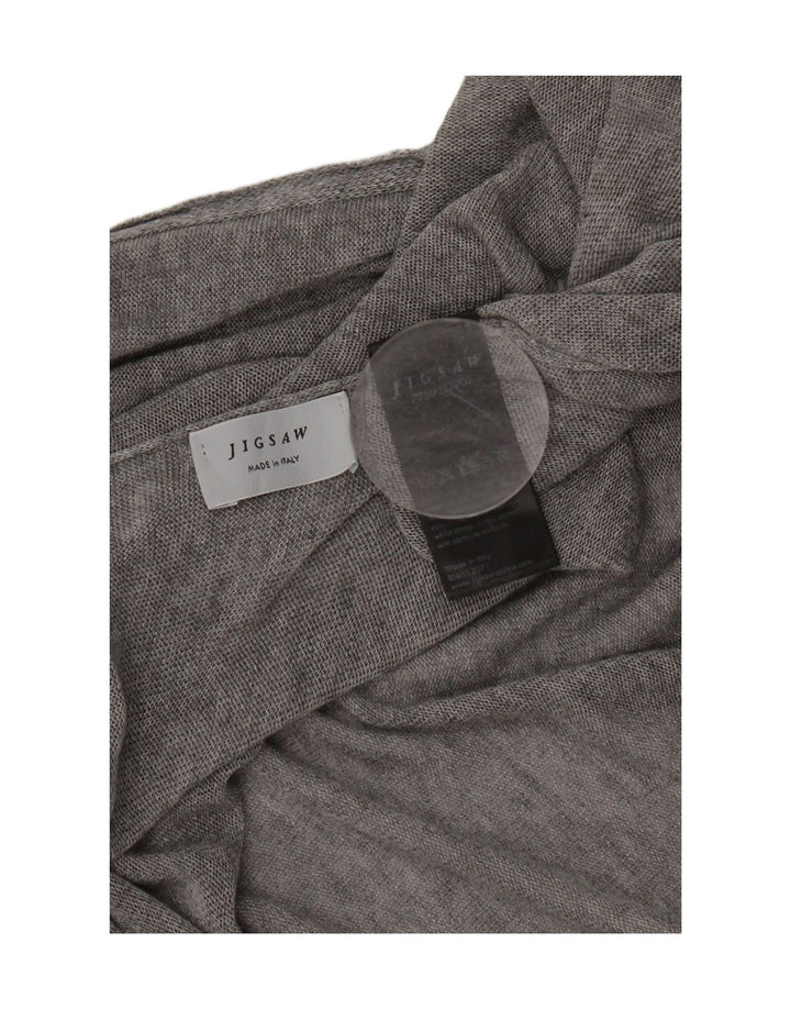 Stiksav Dame Poncho Jumper One Size Grå Flecked Lyocell