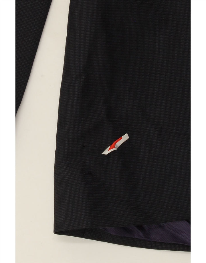 Marks & Spencer Herre 3-knaps blazerjakke UK 44 2XL Marineblå New Wool