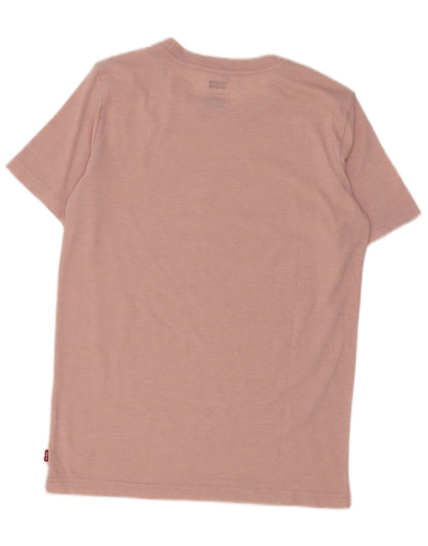 Levi's Boys Grafisk T-Shirt Top 12-13 år Large Pink