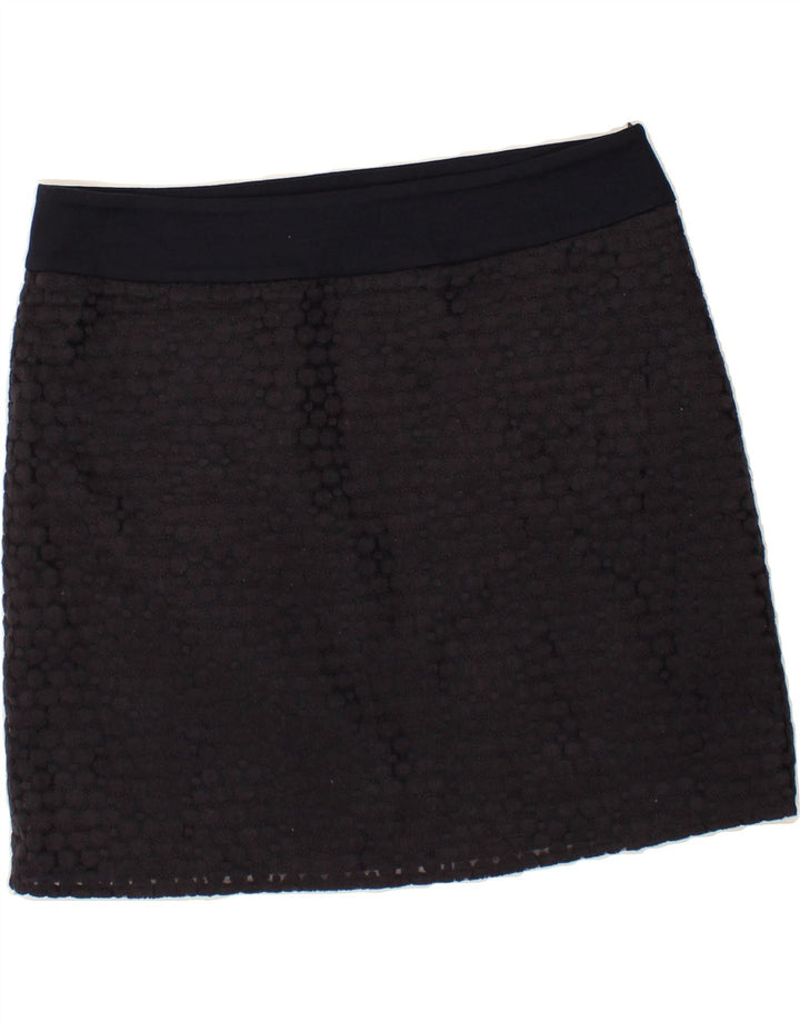 WINDSOR Womens Mini Skirt W42 3XL Navy Blue Spotted Vintage Windsor and Second-Hand Windsor from Messina Hembry 