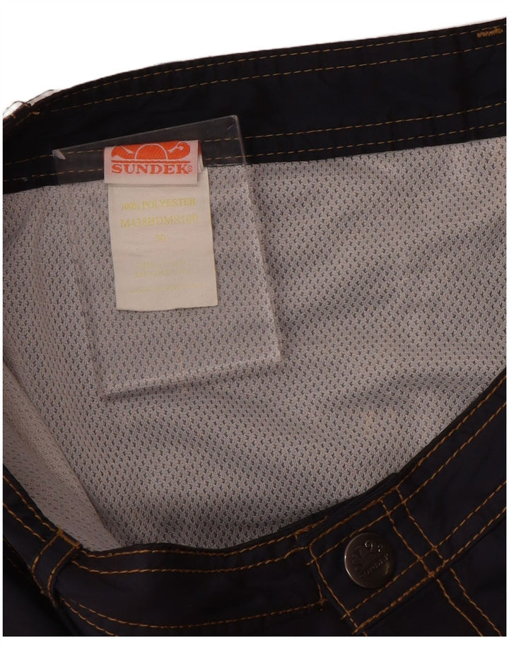 Sundek Herre badeshorts Medium Marineblå Polyester