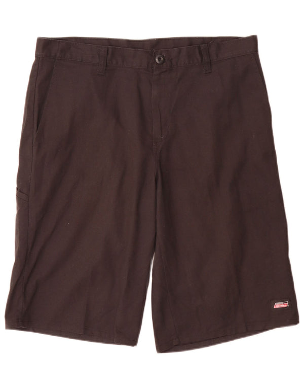 Dickies Herre Regular Chino Shorts W34 Large Brown Polyester