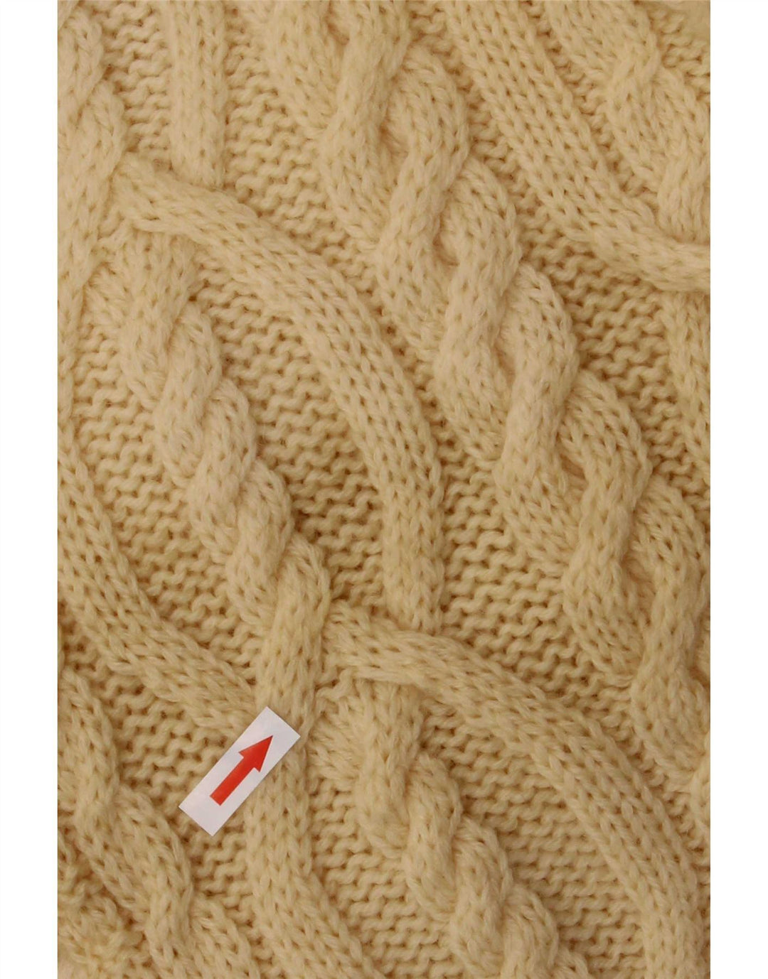 St Michael Herre Crew Neck Jumper Sweater Stor gul uld