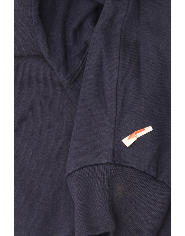 Champion Herre Grafisk Sweatshirt Jumper Large Navy Blue