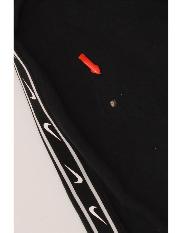 Nike grafisk sweatshirt til mænd XL sort bomuld