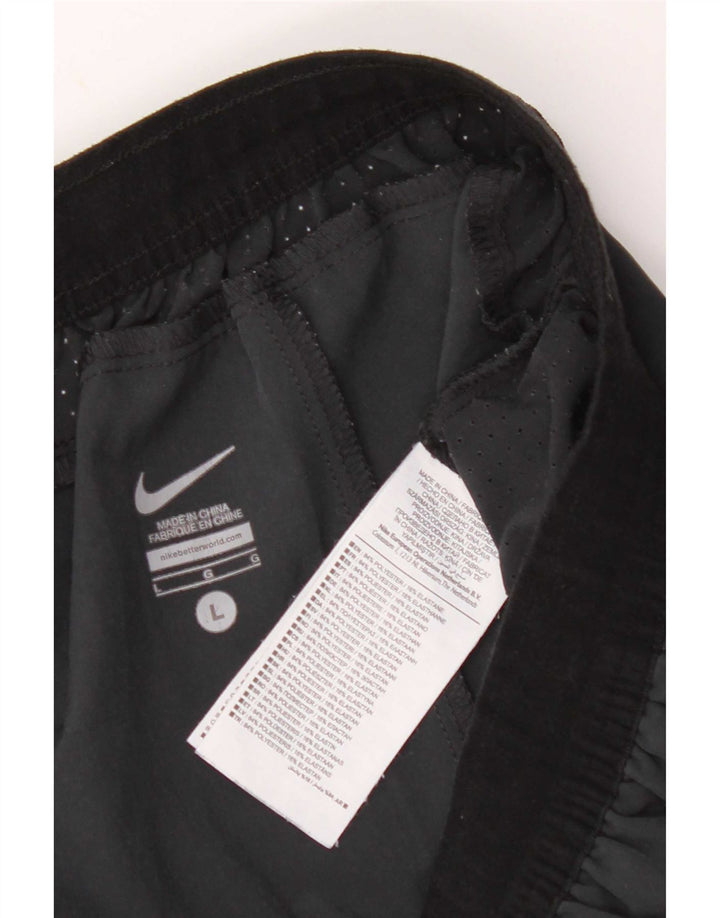 Nike sportsshorts til mænd, store sorte polyester