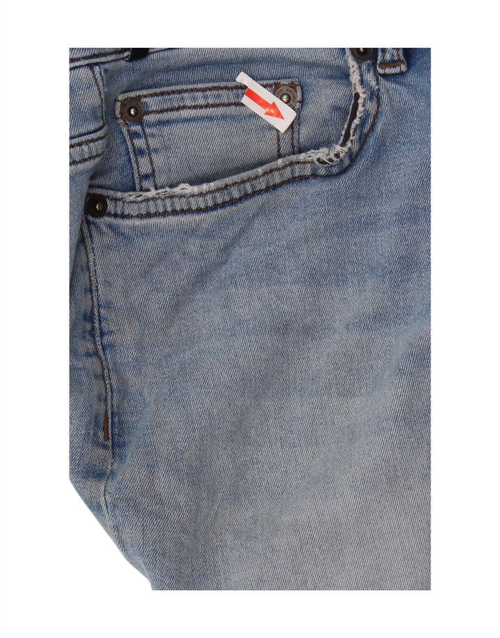 Besætningstøj Straight jeans til mænd W32 L31 Blå bomuld