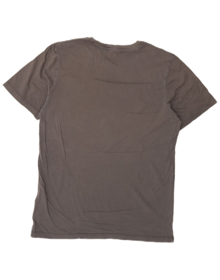 Jack & Jones Herre grafisk T-shirt Top mellemgrå bomuld