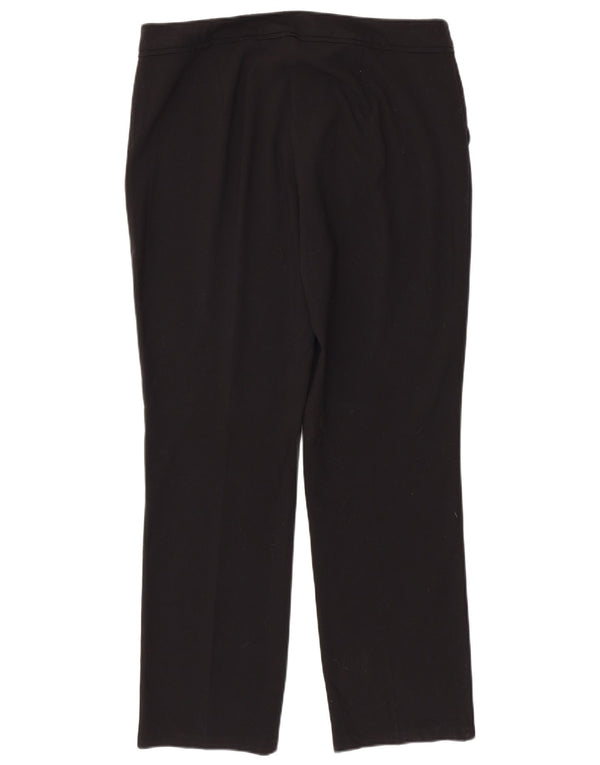 Marks & Spencer Lige fritidsbukser til kvinder UK 16 Large W36 L32 Black
