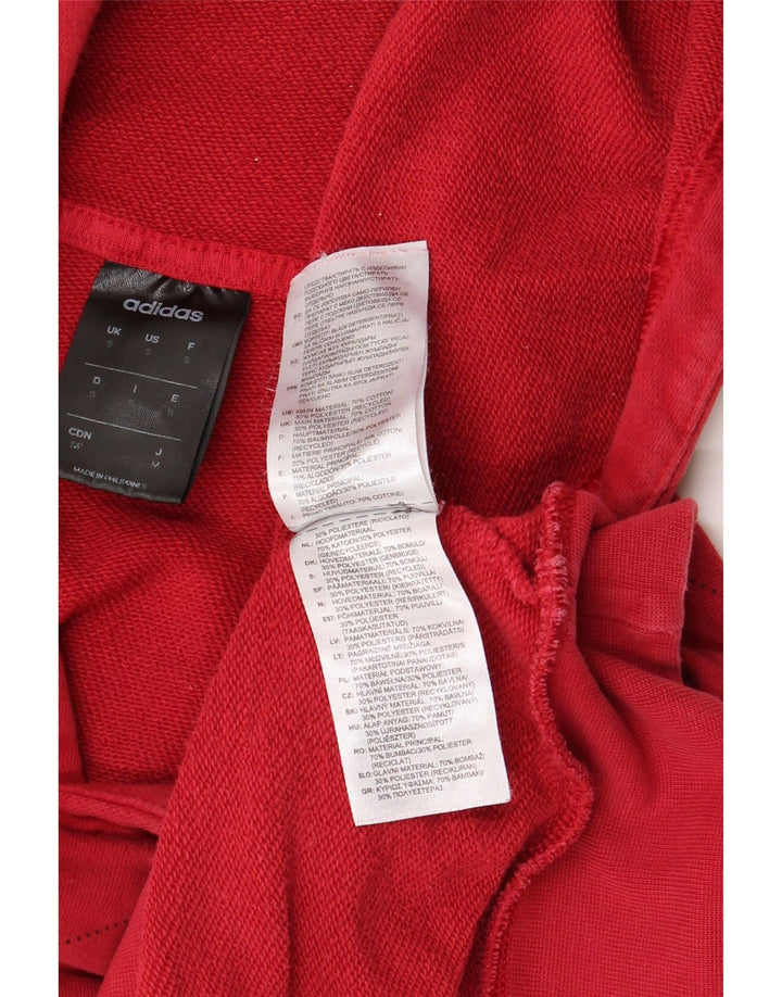 ADIDAS Grafisk hættetrøje til mænd, lille rød bomuld
