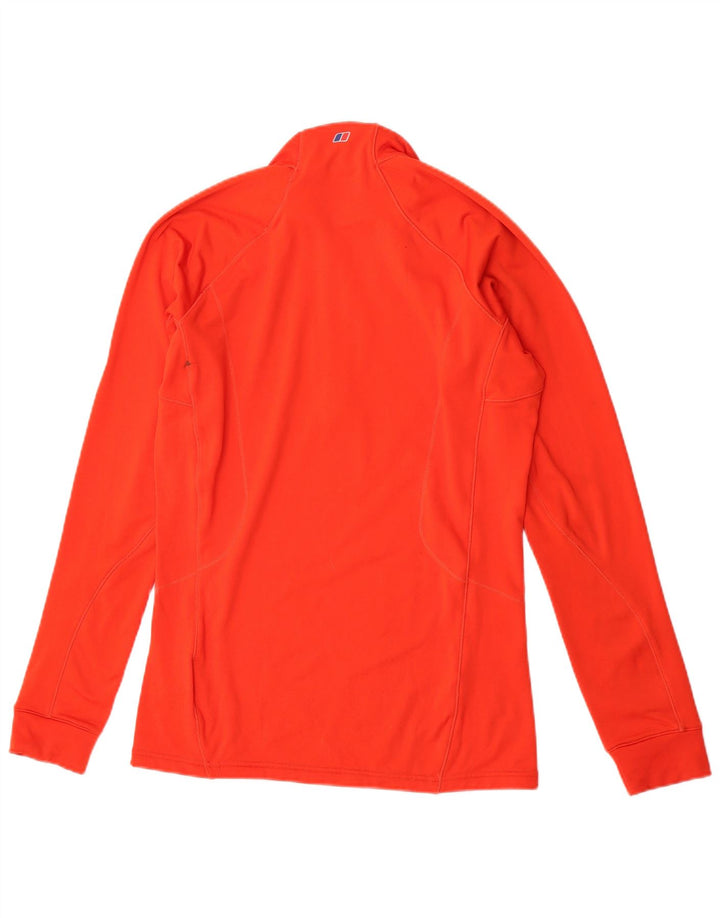 Berghaus Herre lynlåshals Top Langærmet Medium Orange Polyester Sports
