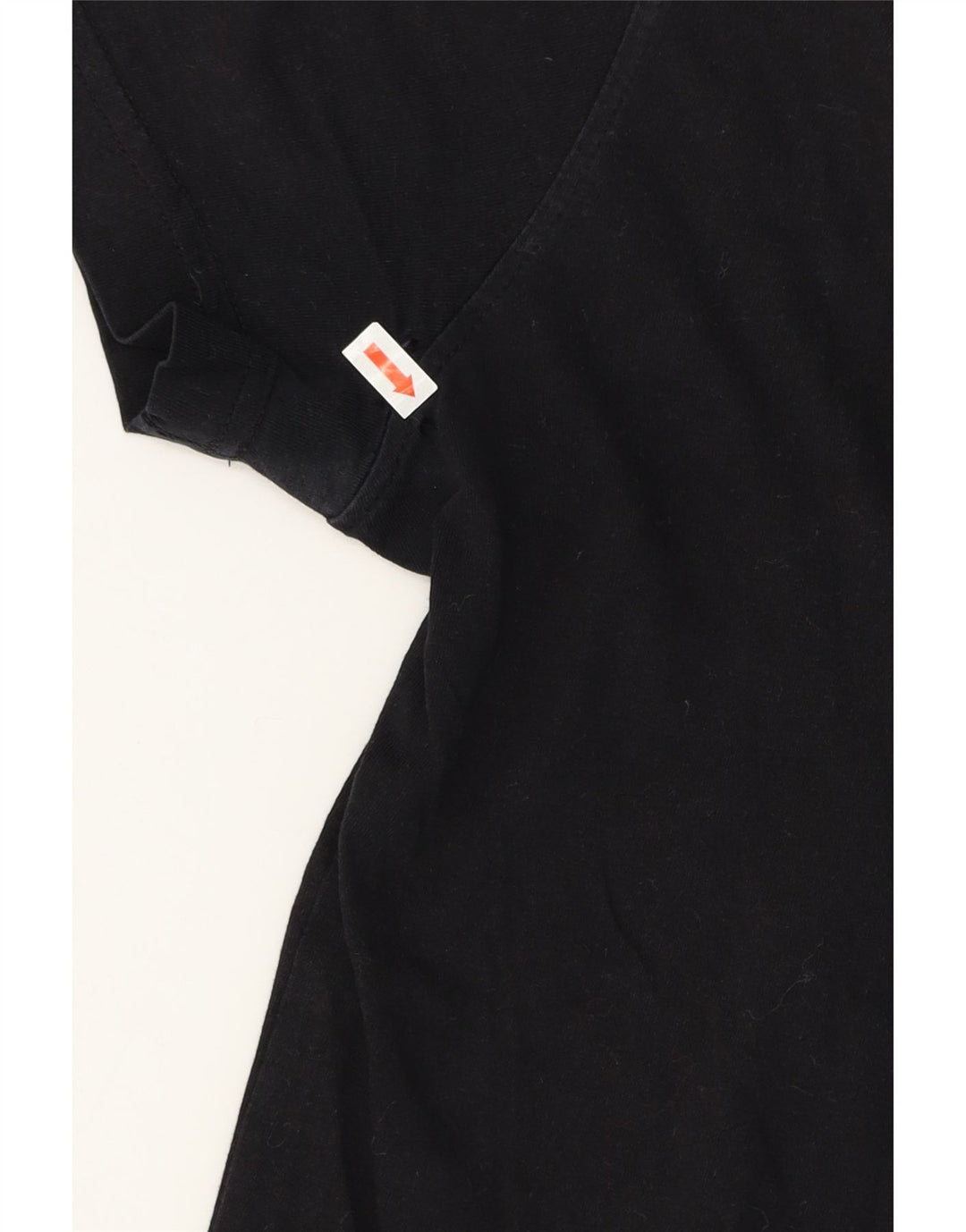 Tommy Hilfiger Herre T-Shirt Top Medium Sort Bomuld