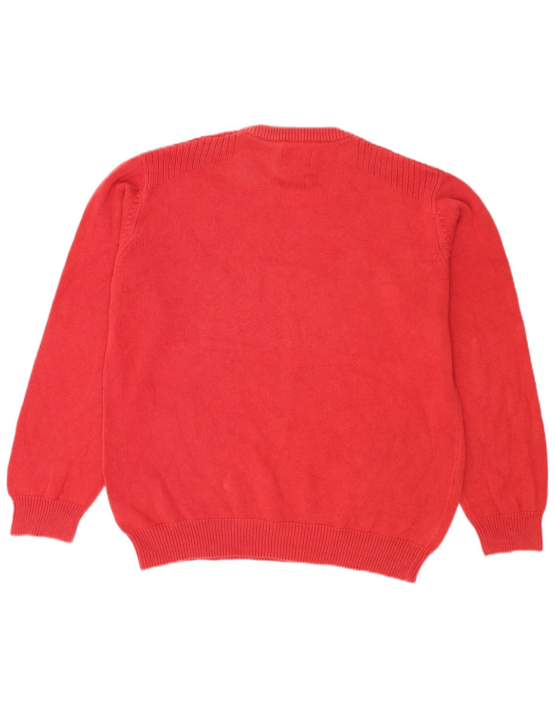 Wrangler Herre sweater med rund hals XL rød bomuld