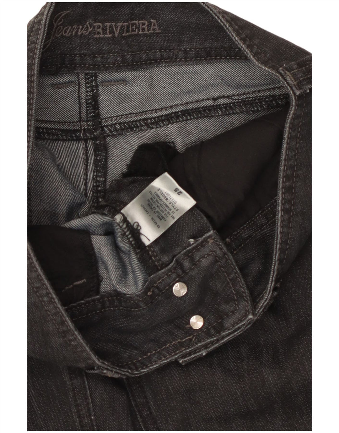 Guess Dame Flared Jeans W25 L32 Sort Bomuld